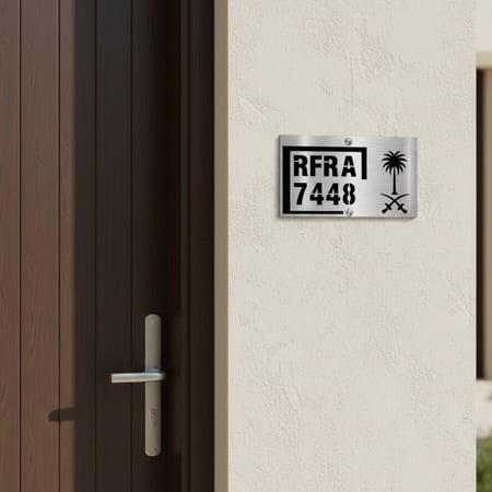 لوحة عنوان بيتك ( 16)