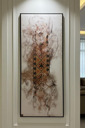 لوحة تراثية نجدية