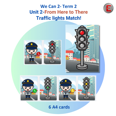 Unit 2-From Here to There Traffic lights Match!