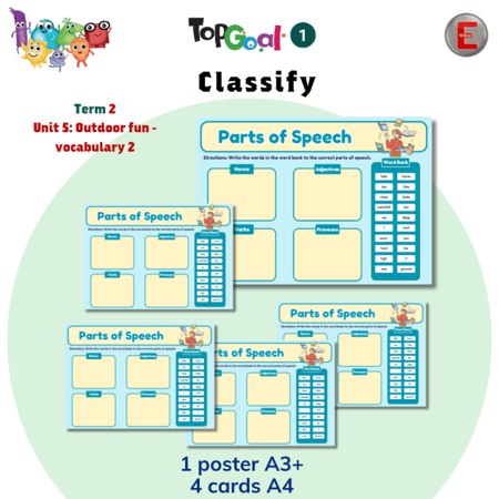 -UNIT5-Outdoor Fun-classify -vocabulary