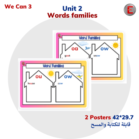 words Families-Unit 2 phonics