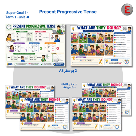 Unit 8-Present Progressive Tense