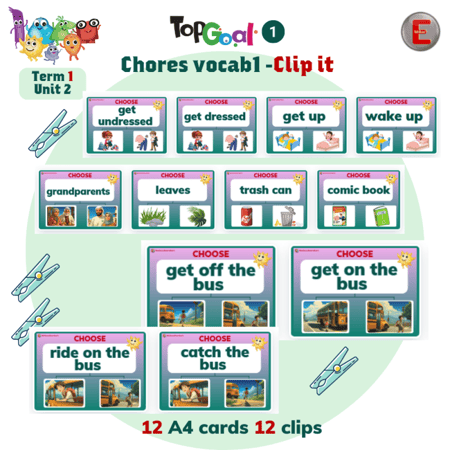Unit 2-Chores vocab1 -Clip it
