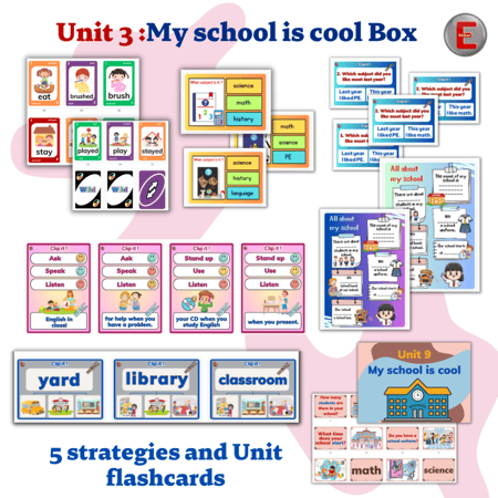 We Can 3-Unit 4-My school is cool-Box