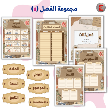 مجموعة الفصل (1 )