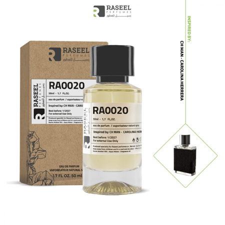 رسيل عطر RA0020 - مستوحى من CH MEN - Carolina Herrera