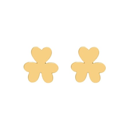 حلق ذهب صافي