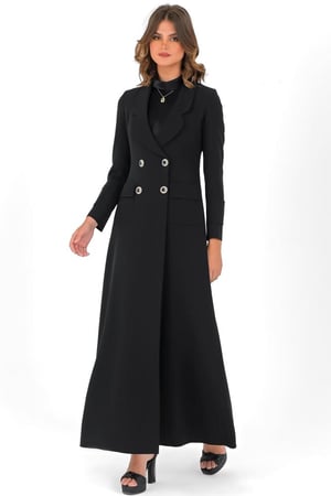 فنتج بليزر - اسود بياقة اسود