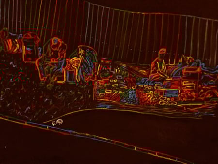 لوحة تشكيلية أصلية للإقتناء