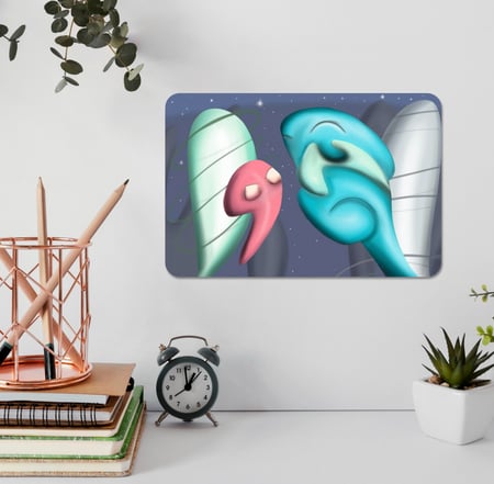 ملصق ( تحدي على القمر ) A5