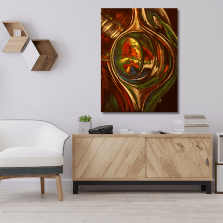 لوحة من التراث الإسلامي الحجر الأسود للإقتناء