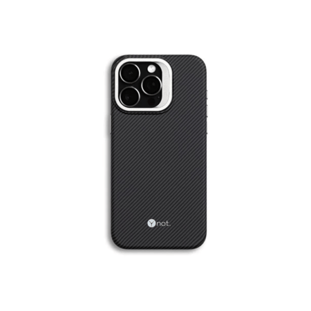 Ynot - جراب حماية من ألياف الكربون الماج سيف مع ستاند للكاميرا