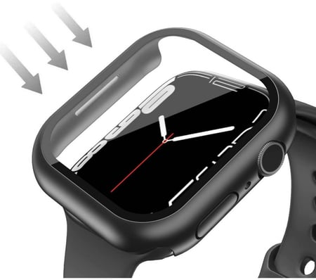 شراء غطاء حماية واقي شاشة للساعة اسود - ايه جي ستور