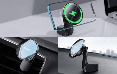 ستاند وايرلس 15W ماق سيف بيسوس