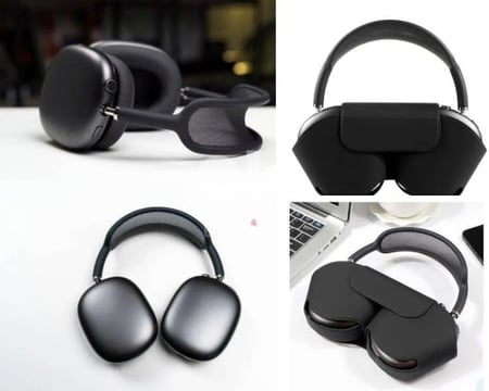 عرض سماعة ايربودز ماكس وفيش وكيبل الايفون