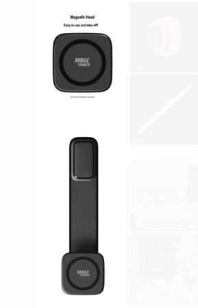 ليون اكس- ستاند سيارة مغناطيسي مرن بتقنية ماق سيف