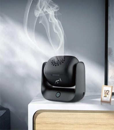 اسير - مبخرة الكترونية متنقلة بتصميم انيق مناسبة لانواع البخور والمعمول