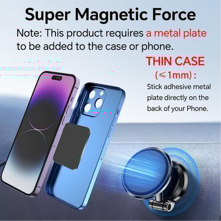 فيدا -ستاند سيارة مغناطيس  360 درجة