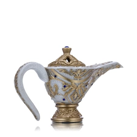 مبخر علاء الدين الابيض , مستوحى من تصميم مصباح علاء الدين الأسطوري