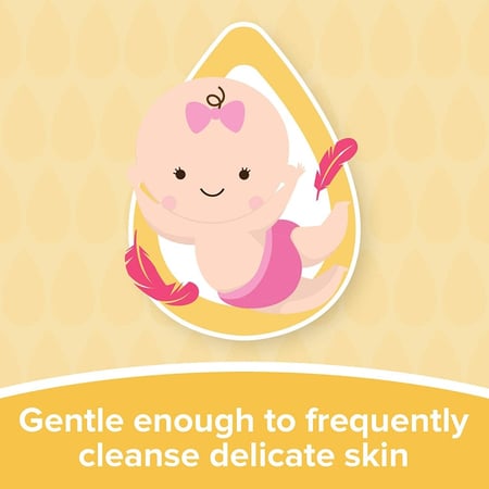 مناديل مبلله شديدة الحساسية للأطفال من جونسون 224 منديل