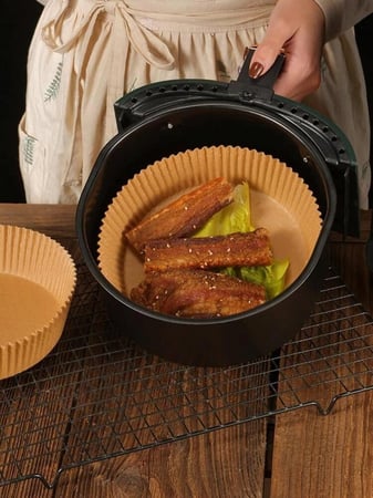 ورق مقلاة هوائية عدد 50 قطعه مقاس 160mm×45mm