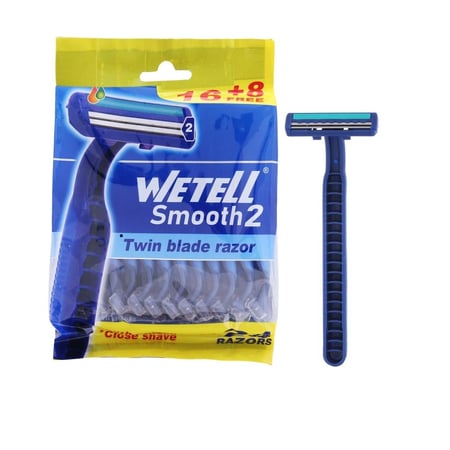 مجموعة شفرات 1+1 من WETELL