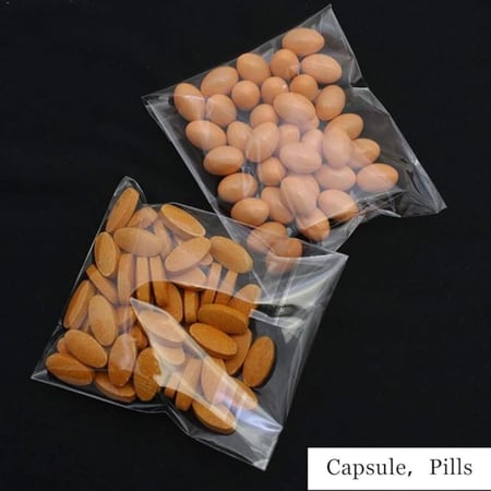 اكياس بلاستيكية شفافة قابلة لاعادة الاغلاق