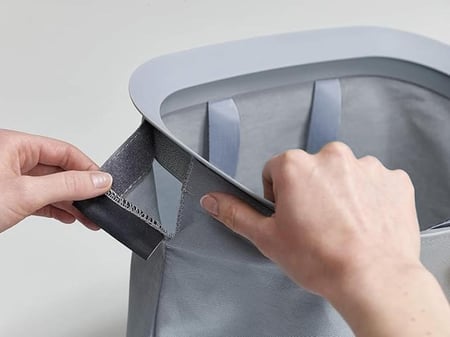 سلة غسيل حقيبة غسيل يمكن حملها بسعة 50 لتر