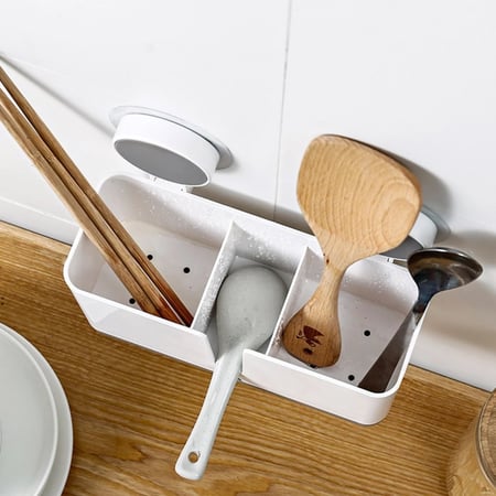 منظم أدوات جداري لاصق متعدد الاستخدام تنظيم عملي وأنيق بدون حفر أو مسامير