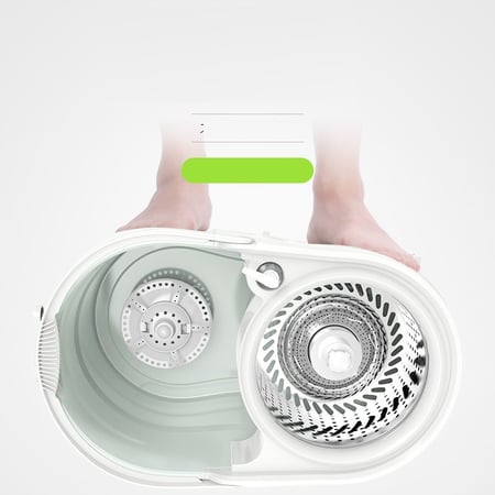 طقم دلو نظافة بعجل