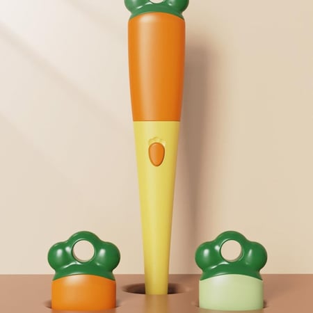 فرشاة اسفنجية على شكل جزر للاطفال