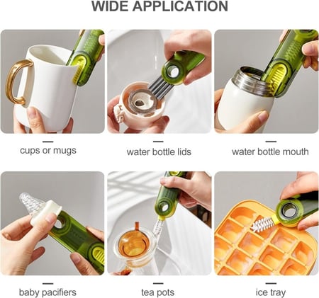 فرشاة تنظيف متعددة الوظائف 3 في 1