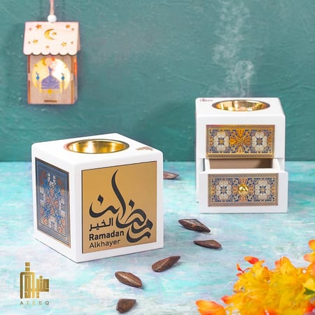 المبخرة الكلاسكية (أبيض)