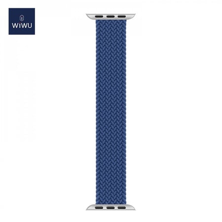 سوار ساعة ابل قماشي WIWU - ازرق