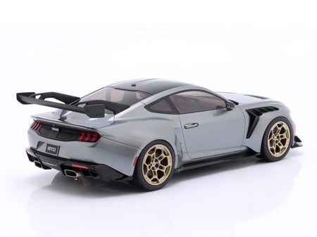 Ford Mustang GTD Metallic Grey 1:18 Ixo IXOSPMCG18576