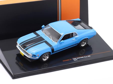 Ford Mustang Boss 302 1970 Blue 1:43 Ixo CLC569N.22