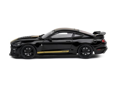 Ford Shelby Mustang GT500 Black w/Gold Stripe 1:43 Solido S4311506