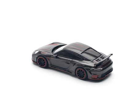 Porsche 911 (992) Stinger GTR Carbon Edition Black 1:64 Pop Race PR640192