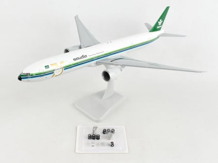 PRE-ORDER (3 WEEKS) - PRE-ORDER (3 WEEKS) - Saudi Arabian Airlines Boeing 777-300ER w/Landing Gear 75th Anniversary 1:200 Hogan Wings 11892 HG11892GR