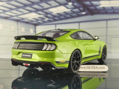 Ford Mustang R Spec RHD 2020 Grabber Lime 1:18 GT Spirit US048