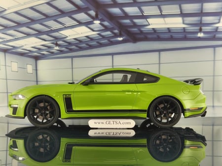 Ford Mustang R Spec RHD 2020 Grabber Lime 1:18 GT Spirit US048