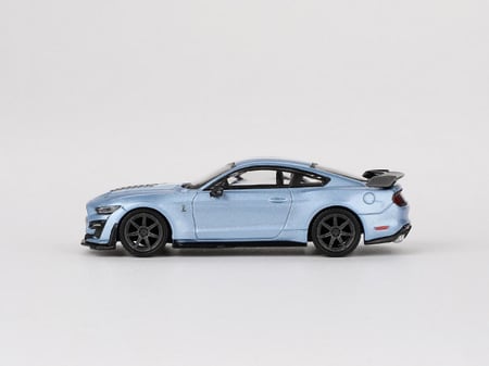 Ford Mustang Shelby GT500 Heritage Edition Blue 1:64 MINI GT MGT00758-L