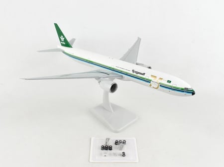 PRE-ORDER (3 WEEKS) - PRE-ORDER (3 WEEKS) - Saudi Arabian Airlines Boeing 777-300ER w/Landing Gear 75th Anniversary 1:200 Hogan Wings 11892 HG11892GR
