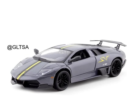 Lamborghini Murcielago LP670-4 SV Grey 1:24 MotorMax 73350