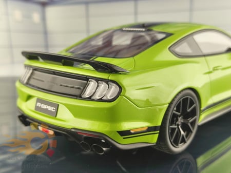 Ford Mustang R Spec RHD 2020 Grabber Lime 1:18 GT Spirit US048
