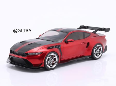 Ford Mustang GTD Dark Metallic Red 1:18 Ixo IXOSPMCG18577
