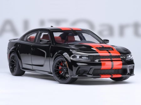 PRE-ORDER (2 Weeks) Dodge Charger SRT Hellcat Redeye Jailbreak Pitch Black 1:18 AUTOart 71754