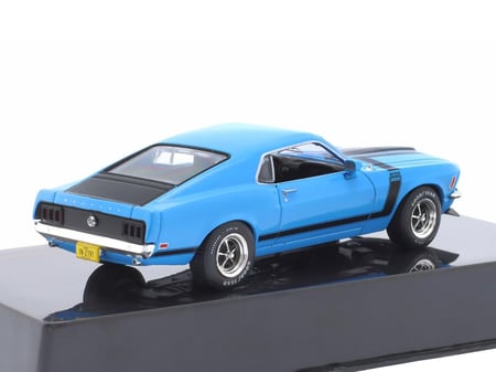 Ford Mustang Boss 302 1970 Blue 1:43 Ixo CLC569N.22