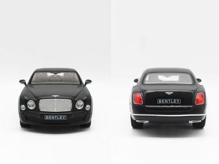 PRE-OWNED Pack of 2 Pieces With NOTES Ferrari SF90 & Bentley Mulsanne 1:18