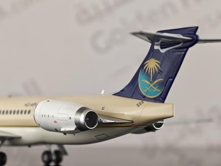 Saudi Arabian Airlines McDonnell Douglas MD-90 HZ-API 1:200 Gemini Jets G2SVA1333